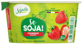 Postre de soja y fresa sin gluten BIO 150 g - SOJADE